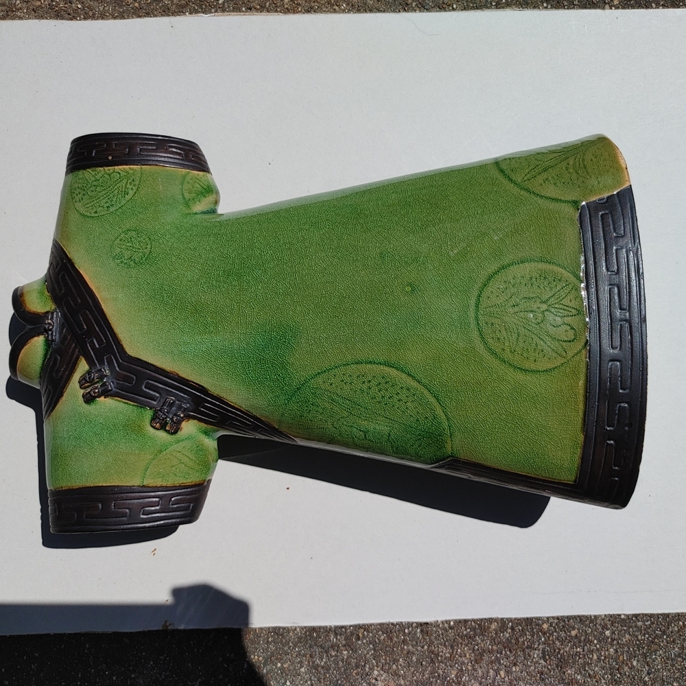 Green Ceramic Vase